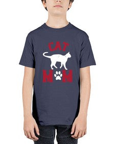 cat mom Style 35# - cats - Youth Tee Unisex