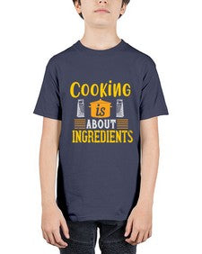 cooking is about ingredients 131# - cooking - Youth Tee Unisex