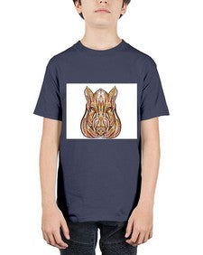 ethnic boar 417# - mandala - Youth Tee Unisex