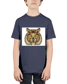 ethnic tiger 439# - mandala - Youth Tee Unisex