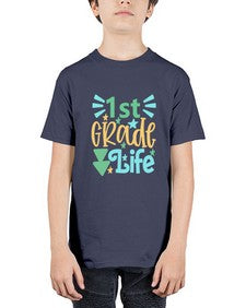 first grade life 146# - first grade - Youth Tee Unisex