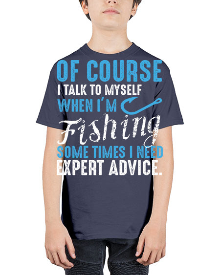 fishing 25# - shark-fish - Youth Tee Unisex