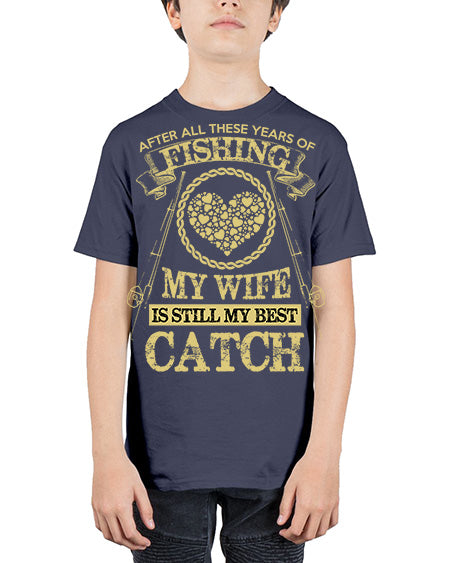 fishing 26# - shark-fish - Youth Tee Unisex