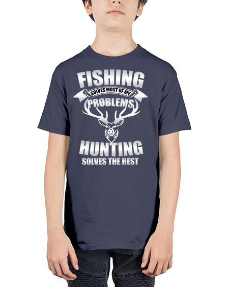 fishing 29# - shark-fish - Youth Tee Unisex