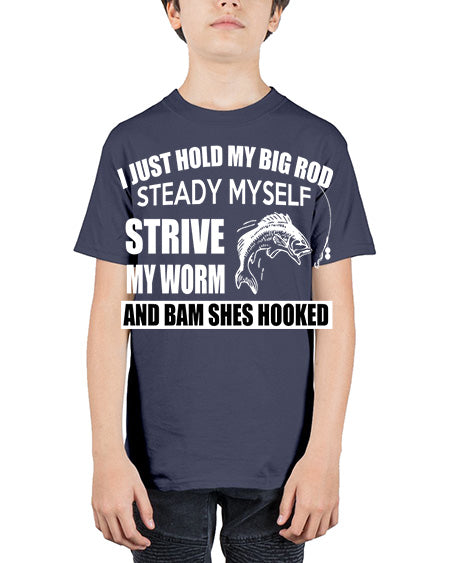 fishing 32# - shark-fish - Youth Tee Unisex