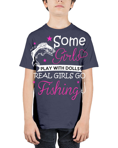 fishing 35# - shark-fish - Youth Tee Unisex