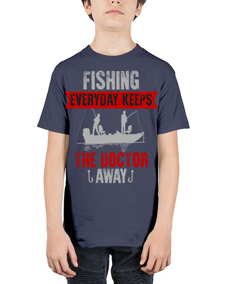 fishing 86# - shark-fish - Youth Tee Unisex