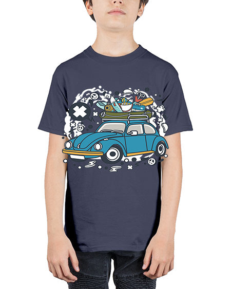 fishing tour 42# - shark-fish - Youth Tee Unisex