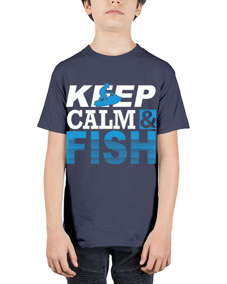 fishing transperment png 19# - shark-fish - Youth Tee Unisex