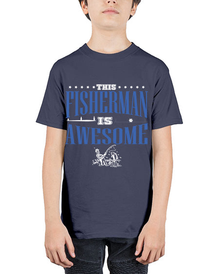fishing transpernt png 71# - shark-fish - Youth Tee Unisex