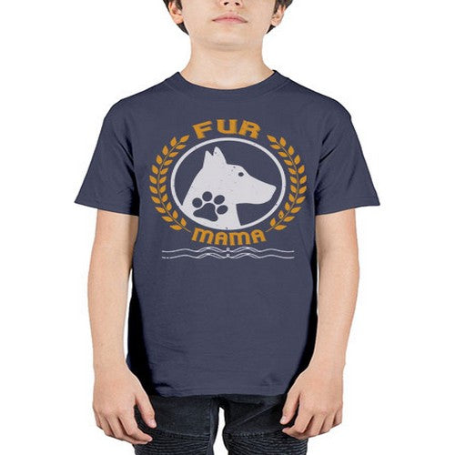 fur mama Style 204# - dogs - Youth Tee Unisex