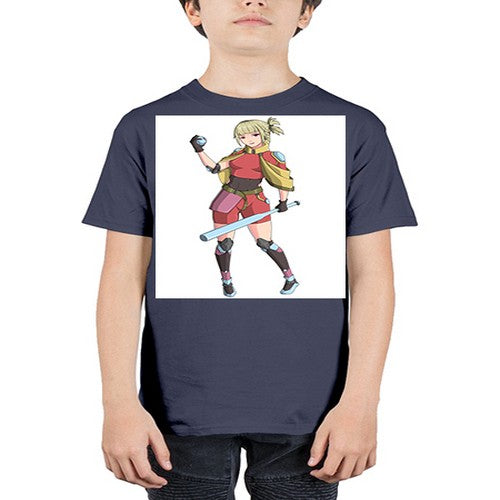 girl bring stick3# - anime - Youth Tee Unisex
