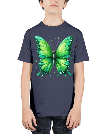 glitter butterfly 4# - butterfly - Youth Tee Unisex
