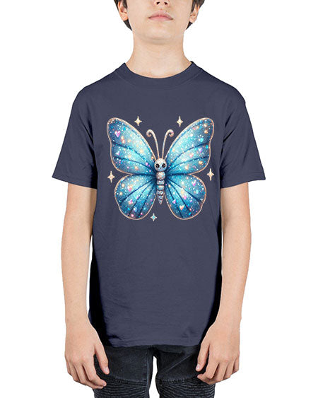glitter butterfly 9# - butterfly - Youth Tee Unisex