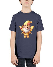 gnome with butterfly 05# - gnome - Youth Tee Unisex