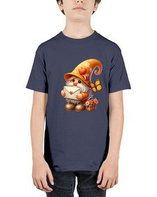 gnome with butterfly 09# - gnome - Youth Tee Unisex