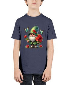 gnome with butterfly 11# - gnome - Youth Tee Unisex
