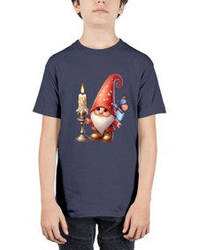 gnome with butterfly 16# - gnome - Youth Tee Unisex