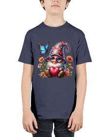 gnome with butterfly 17# - gnome - Youth Tee Unisex