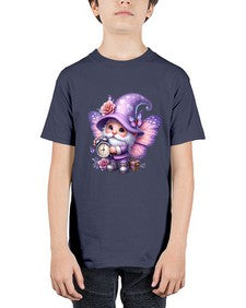 gnome with butterfly 18# - gnome - Youth Tee Unisex