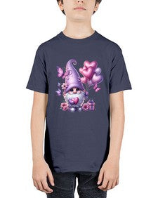 gnome with butterfly 19# - gnome - Youth Tee Unisex