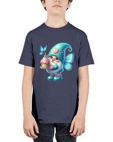 gnome with butterfly 20# - gnome - Youth Tee Unisex