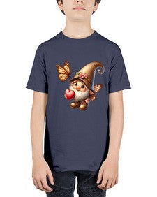 gnome with butterfly 22# - gnome - Youth Tee Unisex