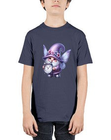 gnome with butterfly 23# - gnome - Youth Tee Unisex