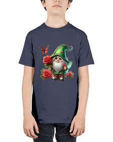 gnome with butterfly 26# - gnome - Youth Tee Unisex