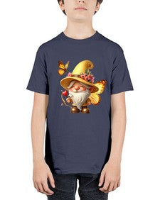 gnome with butterfly 27# - gnome - Youth Tee Unisex