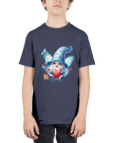 gnome with butterfly 28# - gnome - Youth Tee Unisex