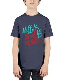 hallo third grade 231# - third grade - Youth Tee Unisex