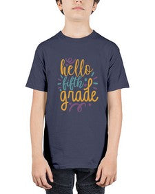 hello fifth grade 257# - fifth grade - Youth Tee Unisex