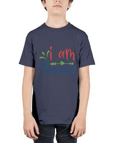 i am abundant Style 109# - motivation - Youth Tee Unisex