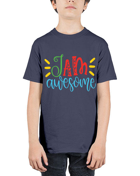 i am awesome Style 18# - autism - Youth Tee Unisex