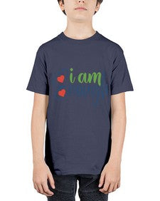 i am enough Style 104# - motivation - Youth Tee Unisex