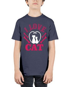 i love cat Style 56# - cats - Youth Tee Unisex