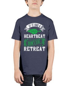 if it has a heartbeat 1180# - vegan - Youth Tee Unisex