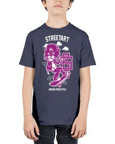 lets skate 724# - art pop art - Youth Tee Unisex
