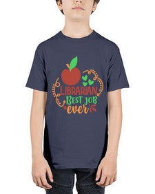 librarian best job ever 473# - librarian - Youth Tee Unisex