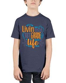 livin that first garde life 494# - first grade - Youth Tee Unisex
