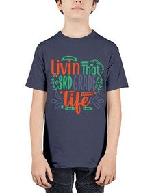 livin that third garde life 507# - third grade - Youth Tee Unisex