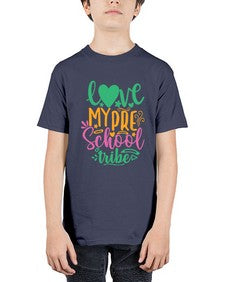 love my pre school tribe 521# - prek headstart - Youth Tee Unisex