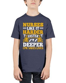 nurses like it harder Style 1245# - nurse - Youth Tee Unisex