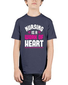 nursing is a work of heart Style 1265# - nurse - Youth Tee Unisex