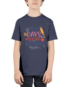 one hundred days with my best buddies 586# - one hundred days - Youth Tee Unisex