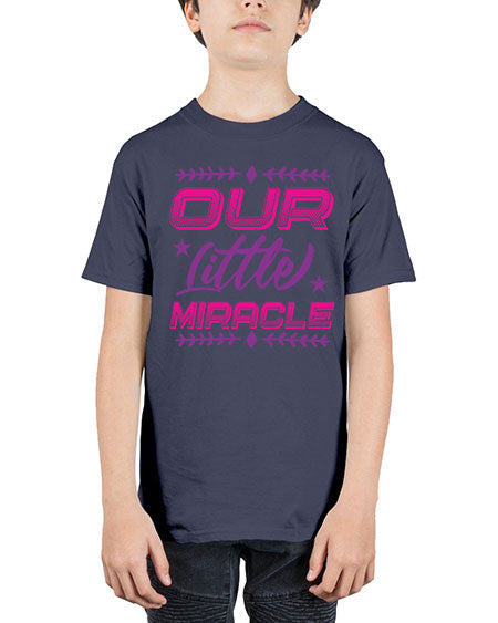 our little miracle Style 182# - baby shower - Youth Tee Unisex