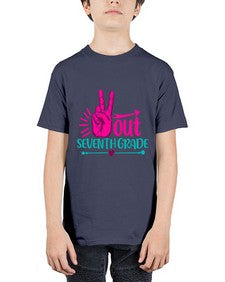 out seven grade 612# - seventh grade - Youth Tee Unisex