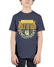 parents play the biggest role in our development 534# - parents day - Youth Tee Unisex