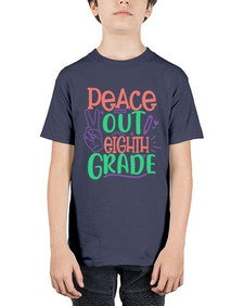 peace out eighth gradee 617# - eighth grade - Youth Tee Unisex